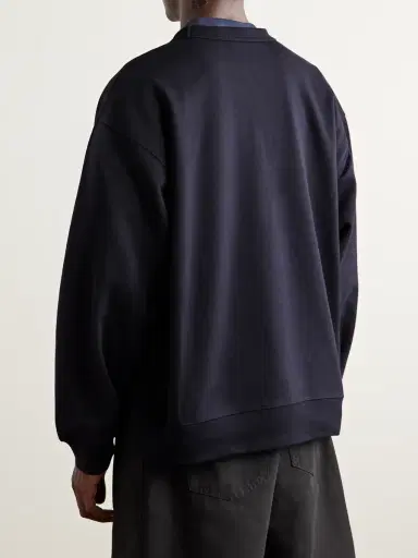 Dries Van Noten Oversized Cotton-Jersey Sweatshirt - Men | Thumbnail 3 Dries Van Noten Oversized Cotton-Jersey Sweatshirt - Men | Thumbnail 3
