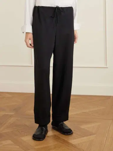 The Row Delano Wool-twill Wide-leg Pants | Thumbnail 3 The Row Delano Wool-twill Wide-leg Pants | Thumbnail 3