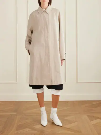 The Row Dayton Cotton Coat | Thumbnail 2 The Row Dayton Cotton Coat | Thumbnail 2