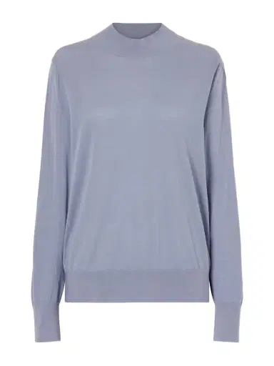 The Row Nari Wool Mock-neck Sweater | Thumbnail 1 The Row Nari Wool Mock-neck Sweater | Thumbnail 1