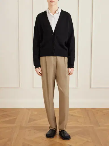 The Row Gianni Pleated Wool Pants | Thumbnail 2 The Row Gianni Pleated Wool Pants | Thumbnail 2