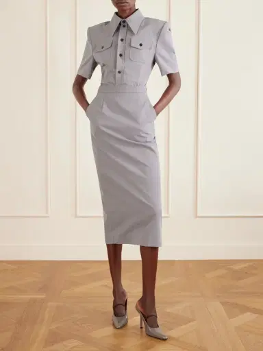 Willy Chavarria Cotton Midi Skirt | Thumbnail 2 Willy Chavarria Cotton Midi Skirt | Thumbnail 2