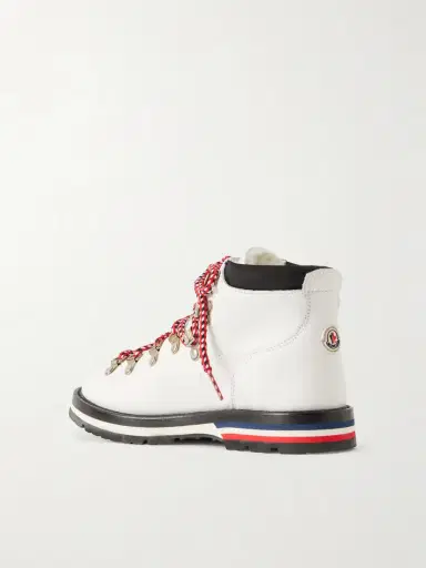 Moncler Blanche Shearling-lined Leather Ankle Boots | Thumbnail 3 Moncler Blanche Shearling-lined Leather Ankle Boots | Thumbnail 3
