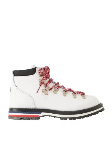 Moncler Blanche Shearling-lined Leather Ankle Boots | Thumbnail 1 Moncler Blanche Shearling-lined Leather Ankle Boots | Thumbnail 1