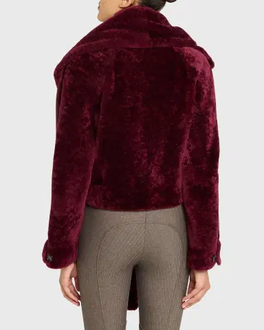 Burberry Lamb Shearling Single-Breasted Jacket | Thumbnail 7 Burberry Lamb Shearling Single-Breasted Jacket | Thumbnail 7
