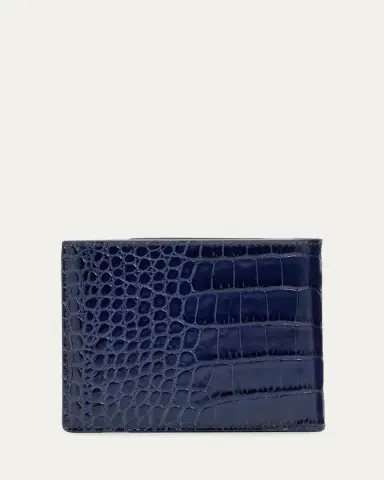 TOM FORD Men's Exotic Line Croc-Effect Bifold Wallet | Thumbnail 4 TOM FORD Men's Exotic Line Croc-Effect Bifold Wallet | Thumbnail 4