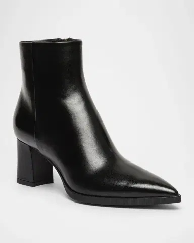 Santoni 65mm Estel Leather Ankle Boots | Thumbnail 2 Santoni 65mm Estel Leather Ankle Boots | Thumbnail 2