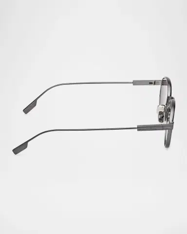 Zegna 52mm Metal Oval Sunglasses | Thumbnail 4 Zegna 52mm Metal Oval Sunglasses | Thumbnail 4