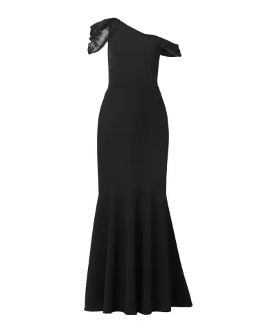 Shoshanna Tayla One-Shoulder Mermaid Gown | Thumbnail 1 Shoshanna Tayla One-Shoulder Mermaid Gown | Thumbnail 1