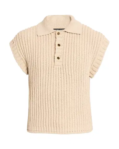 Dolce & Gabbana en's Cotton Rib Half-Placket Sweater Vest | Thumbnail 1 Dolce & Gabbana en's Cotton Rib Half-Placket Sweater Vest | Thumbnail 1