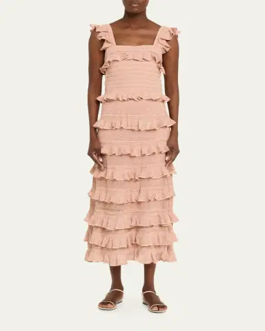 Zimmermann Rebellion Lace Frill Crop Top | Thumbnail 2 Zimmermann Rebellion Lace Frill Crop Top | Thumbnail 2