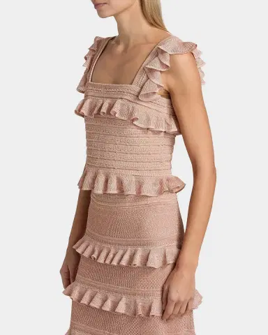 Zimmermann Rebellion Lace Frill Crop Top | Thumbnail 11 Zimmermann Rebellion Lace Frill Crop Top | Thumbnail 11