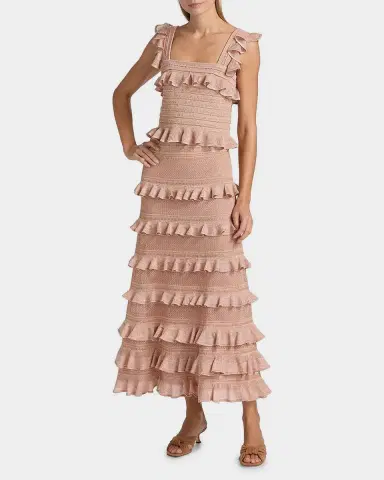 Zimmermann Rebellion Lace Frill Crop Top | Thumbnail 6 Zimmermann Rebellion Lace Frill Crop Top | Thumbnail 6