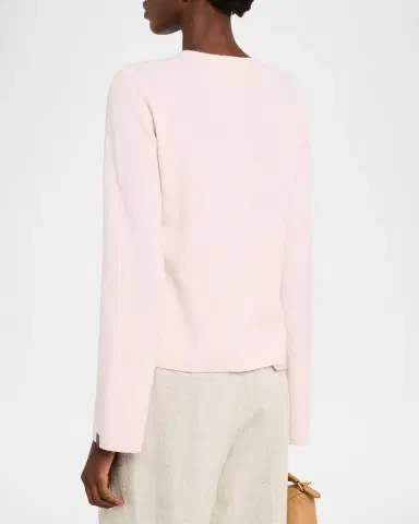 Max Mara Cashmere Diamond Knit Sweater | Thumbnail 3 Max Mara Cashmere Diamond Knit Sweater | Thumbnail 3