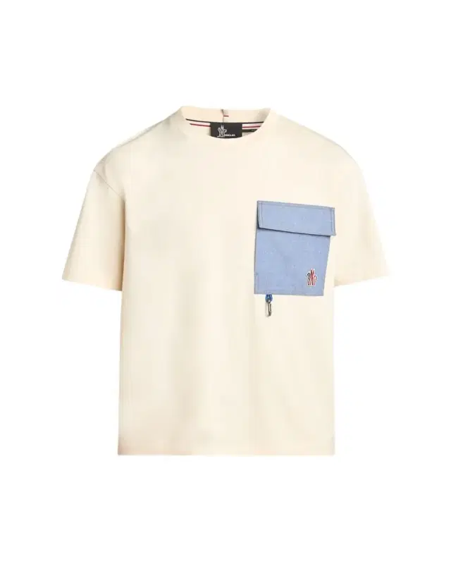 Men's Denim Pocket Cotton T-Shirt with Clip Men's Denim Pocket Cotton T-Shirt with Clip