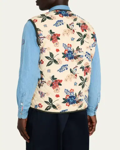 Moncler Men's Archivio Reversible Down Vest | Thumbnail 3 Moncler Men's Archivio Reversible Down Vest | Thumbnail 3