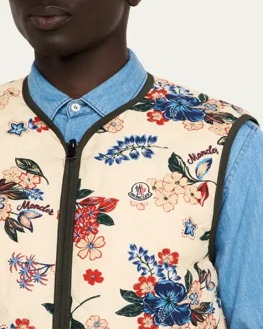Moncler Men's Archivio Reversible Down Vest | Thumbnail 5 Moncler Men's Archivio Reversible Down Vest | Thumbnail 5