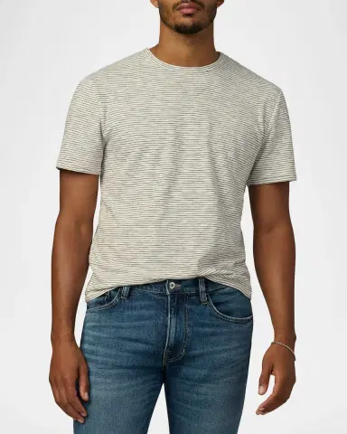 Joe's Jeans Men 's The Stripe Short-Sleeved T-Shirt | Thumbnail 4 Joe's Jeans Men 's The Stripe Short-Sleeved T-Shirt | Thumbnail 4