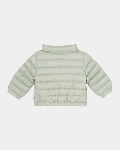 Moncler Girl 's Lans Short Down Jacket, Size 6M-3 | Thumbnail 3 Moncler Girl 's Lans Short Down Jacket, Size 6M-3 | Thumbnail 3
