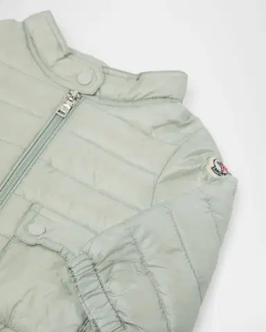 Moncler Girl 's Lans Short Down Jacket, Size 6M-3 | Thumbnail 4 Moncler Girl 's Lans Short Down Jacket, Size 6M-3 | Thumbnail 4