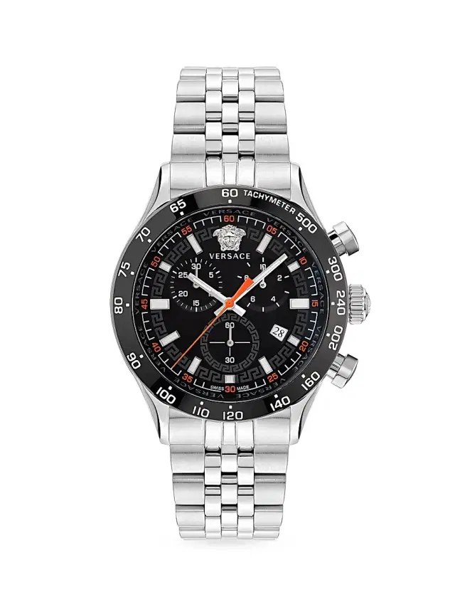 Men's Hellenyium Chrono 44MM Bracelet Watch - Grey Men's Hellenyium Chrono 44MM Bracelet Watch - Grey