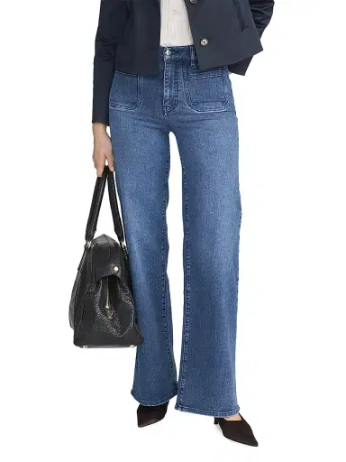 Frame Women's Le Slim Palazzo Modernist Pocket Jeans | Thumbnail 3 Frame Women's Le Slim Palazzo Modernist Pocket Jeans | Thumbnail 3