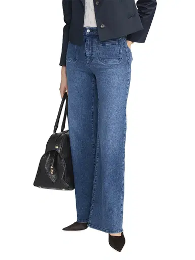 Frame Women's Le Slim Palazzo Modernist Pocket Jeans | Thumbnail 4 Frame Women's Le Slim Palazzo Modernist Pocket Jeans | Thumbnail 4