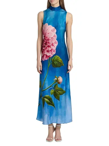 Elie Tahari Women's The Sonja Garden Escape Maxi Dress - Garden Escape | Thumbnail 3 Elie Tahari Women's The Sonja Garden Escape Maxi Dress - Garden Escape | Thumbnail 3