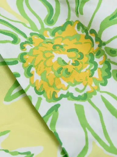Lilly Pulitzer Women's Cheri Floral A-Line Sleeveless Minidress - Limoncello Sunbelievable - Size 12 | Thumbnail 7 Lilly Pulitzer Women's Cheri Floral A-Line Sleeveless Minidress - Limoncello Sunbelievable - Size 12 | Thumbnail 7
