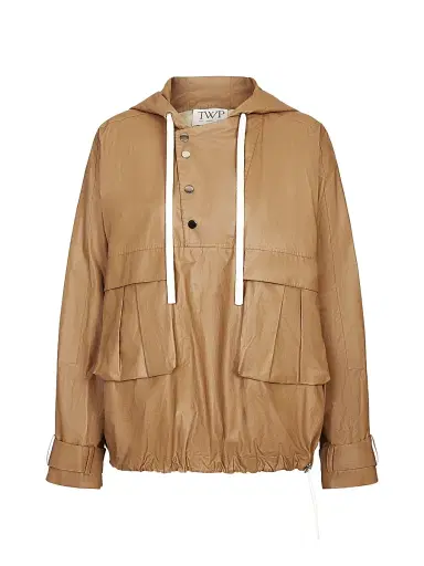 TWP Women's Rain Check Canvas Jacket - Ermine | Thumbnail 1 TWP Women's Rain Check Canvas Jacket - Ermine | Thumbnail 1
