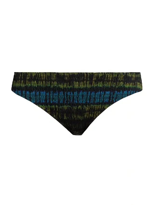Women's Marseille Smocked Bikini Bottom - Lagoon Women's Marseille Smocked Bikini Bottom - Lagoon