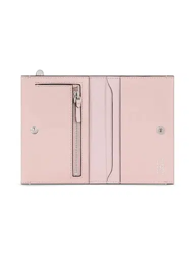Givenchy Women's Pinch Card Holder in Leather - Baby Pink | Thumbnail 3 Givenchy Women's Pinch Card Holder in Leather - Baby Pink | Thumbnail 3