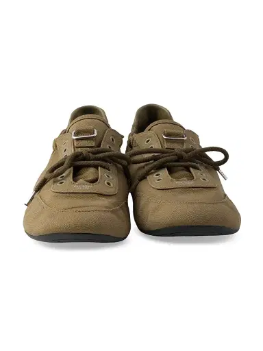 Prada Men's Collapse Canvas Sneakers - Black | Thumbnail 7 Prada Men's Collapse Canvas Sneakers - Black | Thumbnail 7
