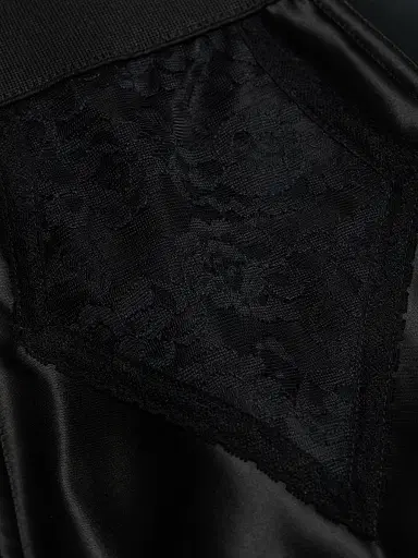 Dolce & Gabbana Women's Lace-Panel Pencil Skirt - Nero | Thumbnail 7 Dolce & Gabbana Women's Lace-Panel Pencil Skirt - Nero | Thumbnail 7