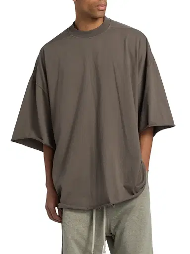 DRKSHDW by Rick Owens Men's Tommy Cotton Oversized T-Shirt | Thumbnail 3 DRKSHDW by Rick Owens Men's Tommy Cotton Oversized T-Shirt | Thumbnail 3