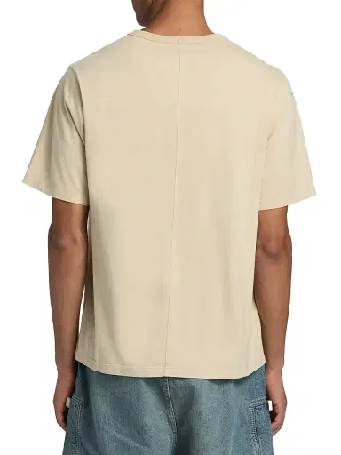 Rick Owens Men's Brad Cotton T-Shirt - Sand - Size XXL | Thumbnail 5 Rick Owens Men's Brad Cotton T-Shirt - Sand - Size XXL | Thumbnail 5