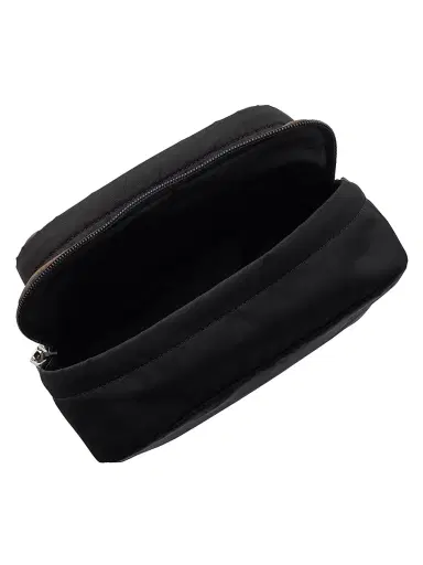 Prada Men's Re-Nylon Pouch - Brown | Thumbnail 4 Prada Men's Re-Nylon Pouch - Brown | Thumbnail 4