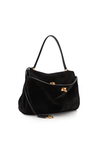 Balenciaga Rodeo Medium Suede Top Handle Bag | Thumbnail 3 Balenciaga Rodeo Medium Suede Top Handle Bag | Thumbnail 3