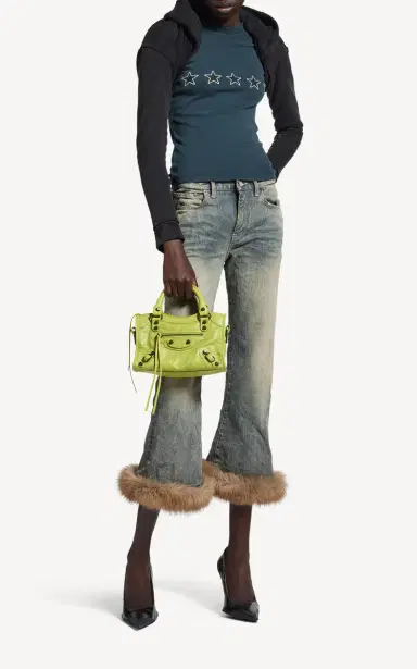 Balenciaga Le City Mini Leather Bag | Thumbnail 3 Balenciaga Le City Mini Leather Bag | Thumbnail 3