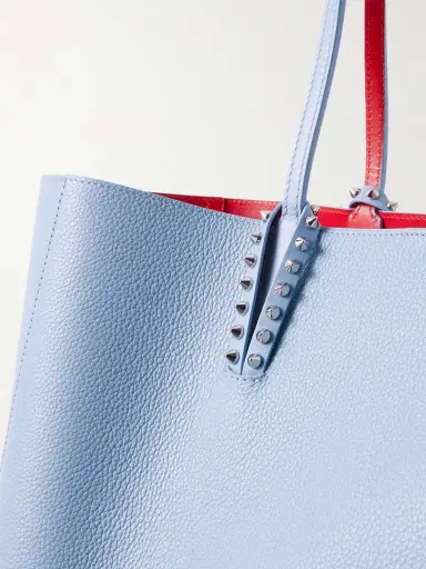 Christian Louboutin Cabata Large Studded Textured-leather Tote | Thumbnail 5 Christian Louboutin Cabata Large Studded Textured-leather Tote | Thumbnail 5