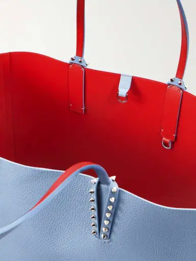 Christian Louboutin Cabata Large Studded Textured-leather Tote | Thumbnail 6 Christian Louboutin Cabata Large Studded Textured-leather Tote | Thumbnail 6