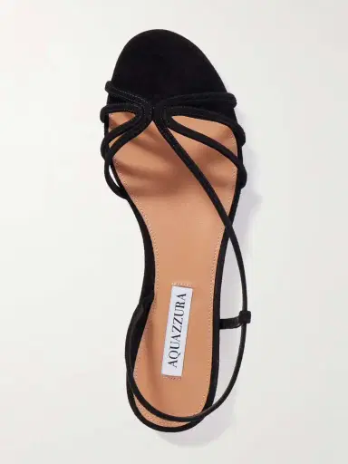 Aquazzura Talk To Me Suede Slingback Sandals | Thumbnail 5 Aquazzura Talk To Me Suede Slingback Sandals | Thumbnail 5