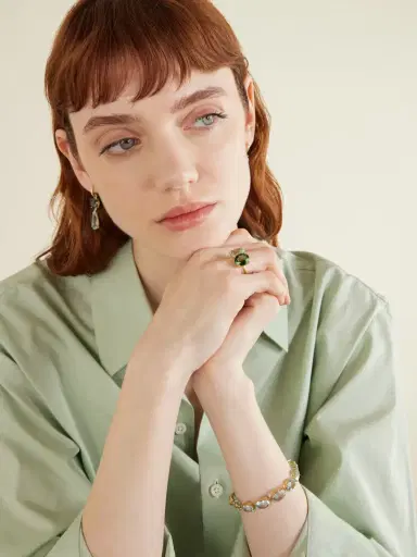 Irene Neuwirth Gemmy Gem 18-karat Gold Aquamarine Bracelet | Thumbnail 2 Irene Neuwirth Gemmy Gem 18-karat Gold Aquamarine Bracelet | Thumbnail 2