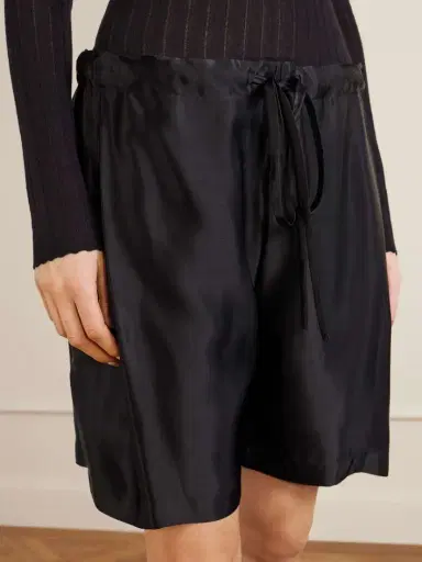 Khaite Rohe Satin Shorts | Thumbnail 5 Khaite Rohe Satin Shorts | Thumbnail 5