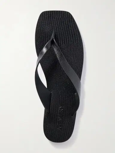 A Emery Kinto Lizard-effect Leather Flip Flops | Thumbnail 5 A Emery Kinto Lizard-effect Leather Flip Flops | Thumbnail 5