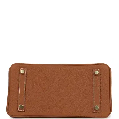 HERMÈS Hermes Birkin 25 Gold Togo Gold Hardware | Thumbnail 6 HERMÈS Hermes Birkin 25 Gold Togo Gold Hardware | Thumbnail 6