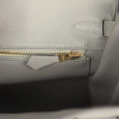 HERMÈS Hermes Birkin 25 Gris Meyer Togo Gold Hardware | Thumbnail 9 HERMÈS Hermes Birkin 25 Gris Meyer Togo Gold Hardware | Thumbnail 9