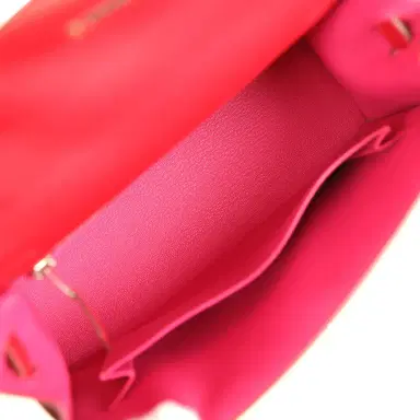 HERMÈS Hermes Kelly Sellier 25 Rouge Piment Verso Madame Palladium Hardware | Thumbnail 8 HERMÈS Hermes Kelly Sellier 25 Rouge Piment Verso Madame Palladium Hardware | Thumbnail 8