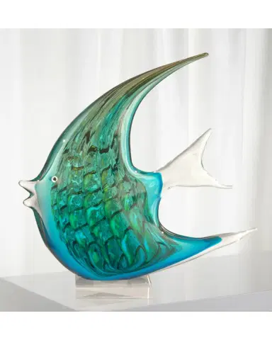 Dale Tiffany Aqua Fish Decorative Art Glass Figurine | Thumbnail 2 Dale Tiffany Aqua Fish Decorative Art Glass Figurine | Thumbnail 2