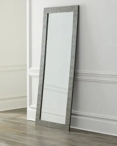 Katherine Noble by BMC Greek Key Floor Mirror | Thumbnail 1 Katherine Noble by BMC Greek Key Floor Mirror | Thumbnail 1